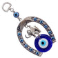 Turkish  Navy Blue Evil Eye Hanging Ornament Butterfly Horseshoe&Elephant Hanging Ornament Blessing Ornament Home Decor