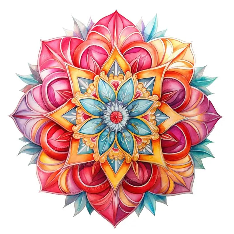 Mandala Wall Sticker Art Mural Bathroom Toilet Decor Living Room Cabinet Refrigerator Home Decoration Decals S389