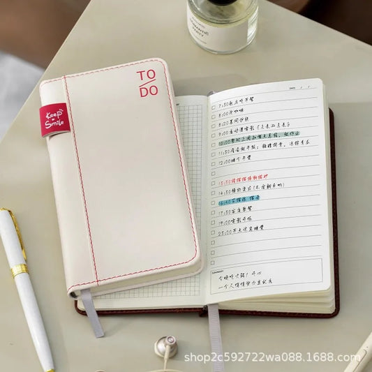 2026 A6 Minimalist Daily Planner - Habit Tracker & To-Do List for Instagrammable Productivity Elegant Productivity Journal