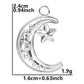 100% Stainless Steel Moon Pendants For Jewelry Making Supplies Various Luna Animal Wings Sun Star Eye Charms In Bulk Accessories