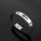 Trend Silicone Cross Bracelet Charming Men's Bracelet Christmas Gift Valentine's Day Gift Protector Jewelry Accessories