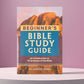 Bible Study Guide For Beginners With Mountain Cover Design Notebook Style Scripture Journal For Devotion Reading Plan And Notes