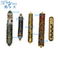 Handcrafted Enamel & Alloy Mezuzah Case with Kosher Scroll, Elegant Judaica Gift for Home Blessing & Doorpost Protection