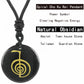 Hot Natural Crystal Quartz Cho Ku Rei Reiki Energy Symbol Pendant Ancient Spiritual Healing Necklaces Pendants Women Man Jewelry