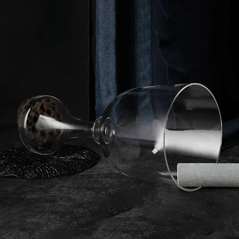 Handheld Crystal Singing Bowl 6/7/8 Inch Transparent Sound Bowl Yoga Meditation Tibetan Bowls Sound Healing Musical Instruments