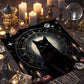 Divination Altar Cloth Civet Cat Tarot Tablecloth For Tarot Card Reading Decorative Voo-Polyester Oracle Card Mat