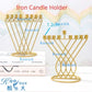 Hanukkah party iron craft decorations, Sabbath gift Chankiah Menorah, 9 lamp Judaica candle holders,