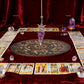 2pcs Spirit Pendulum Paired with Astrological Divination Disc, Divination Tool for Decision-making and Spiritual Rituals