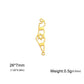 Teamer Stainless Steel Jewish Star of David Israel Map Hebrew Letter Charm Pendant for Jewelry Making Necklace DIY Wholesale