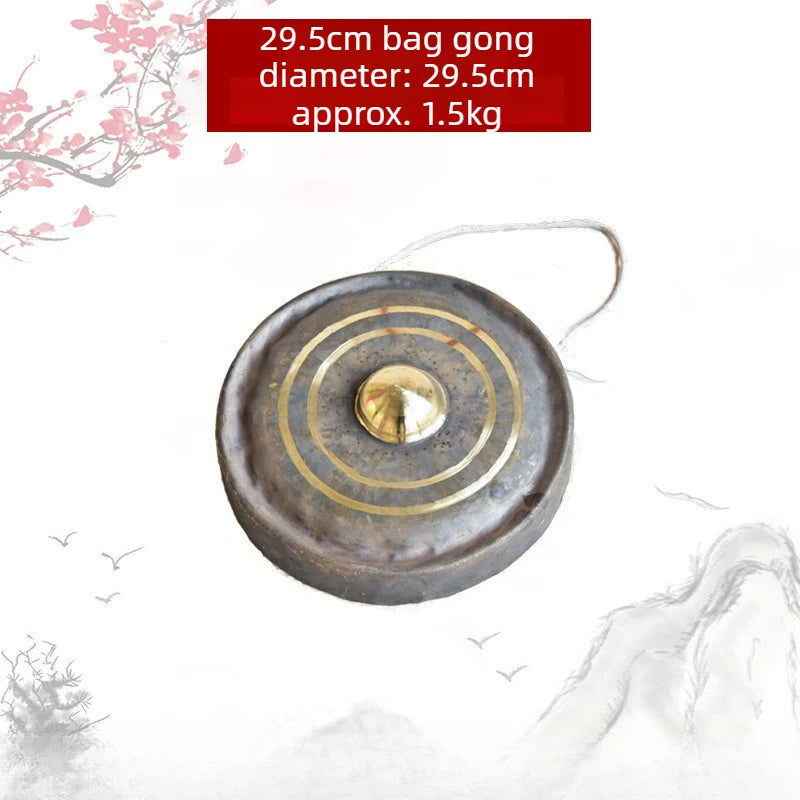 Copper Gong 16-80CM Handmade Gong Sound Healing Meditation Celebration Gongs Practice Cymbals Percussion Musical Instruments