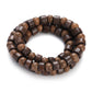 Multilayer Wood Beads Buddha Lotus OM Bracelet Tibetan Buddhist Mala Charm Rosary Bracelet Yoga Wooden For Women Men Jewelry