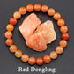 Natural Stone Real Red Jasper Prayer Bead Bracelet Women Men Rosary Stretch Elastic Bracelets Yoga Meditation Jewelry Wholesale