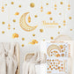 Eid Mubarak Wall Stickers Kareem Ramadan Decoration 2025 For Home Islamic Muslim Party Decor Mubarak Ramadan Window Sticker Gift