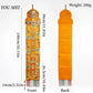 1Pcs Tibetan Style Embroidered Flags,1.4m Auspicious Dragon Pattern Home Decor Hanging Banner Buddhist Item Altar Prayer Flags