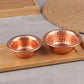 Nepalese Pure Copper Water Supply Bowl Handmade Small Auspicious Hammer Pattern Holy Water Bowl For Buddha Buddhist Supplies