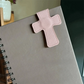 New Leather Bible Magnetic Bookmark Cross Gift Page Markers Double-Sided Page Clips Reading Supplies