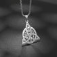 Stainless Steel 7 Archangel Seal Necklace Men's Solomon Kabbalah Seal Pendant Supernatural Protection Amulet Magical Jewelry
