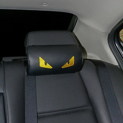 DEVIL'S EYE Pillow for Car Neck Headrest Cushion Auto  Accessories Seat Head Support Neck Protector Automobile Seat Neck Rest