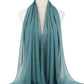 New Fashion Women Solid Chiffon Headscarf Ready To Wear Instant Hijab Scarf Muslim Shawl Islamic Hijabs Arab Wrap Head Scarves