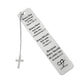 Stainless Steel Bible Bookmark Pray Cross Believer Bookmark High Quality Reading Tool Stationery for Men Women Festival Gifts