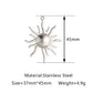 3Pcs Large Casting Vortex Face Sun Charms Stainless Steel Heart Celestial Pendants Fashion Jewelry Making DIY Bracelets Necklace