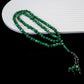 Middle East Style 99 Beads Tasbih Prayer Beads Arabesque Resin Bracelet Unisex round Beads Polished Finish for Gift