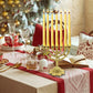 Hanukkah Star Menorah David Candelabra Candle Candlestick Holder Hand Paited Home Decoration Party Festival Candleholder Gifts