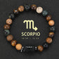 12 zodiac signs Bracelets Capricorn Taurus Cancer Virgo Pisces Bracelets Ladies Men Couples Friendship Jewelry Gift Bracelets