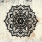 Bohemian Mandala Metal Wall Art - Lotus Flower Design, Zen Home Decor, Easy to Hang for Living Room, Yoga Studio, Meditation Roo