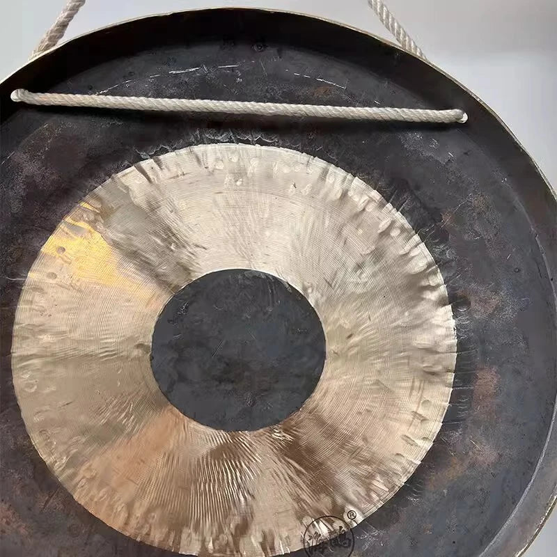 Percussion Musical Instruments Musical Instrument Crotalos Copper Gong Pure 60CM80cm Loud Copper Gong Meditation Accessories