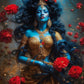 Hindu God Lord Krishna Shiva Ganesha Meditation Indian Traditional Artwork Poster Canvas Painting Wall Pictures Home Decor Gift