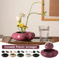 Creative Lotus Seedpod Ceramic Vase Zen Tea Table Desktop Japanese Ikebana Flower Arrangement Utensils Ceramic Stone Sand Decor