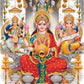 India Hindu God Ganesha Temple Elephant Poster God Series Religion Canvas Painting Print Wall Art Picture Living Room Decor