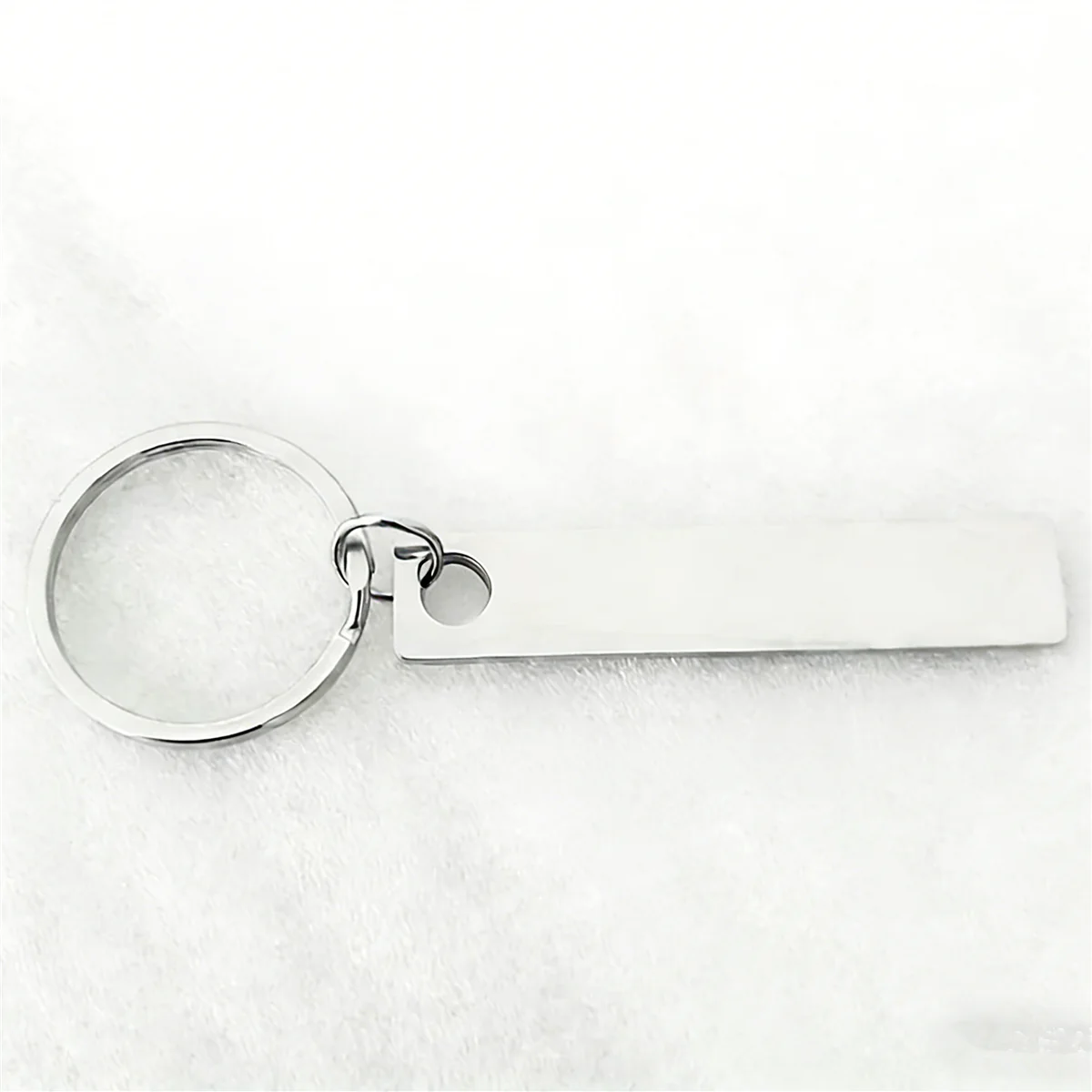 1pc Hebrew Ein Od Milvado Keychain Jewish charm spiritual protection symbol stainless steel keyring Engrave YHWH Metal Key chain