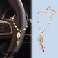 1PC Religious Rosary Car Hanging Ornament – Can Be Used as Decoration for Rearview Mirror or Steering Wheel