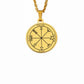 King Solomon Seal Talisman Amulet Jewelry Prosperity Manifest Love Pentacles Coin Medallion Stainless Steel Pendant Necklace