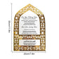 1pcs Arabic Key Holder for Islamic Wall Art,Islamic Home Decor Muslim Gift for Men and Women Ramadan Decorations for Home