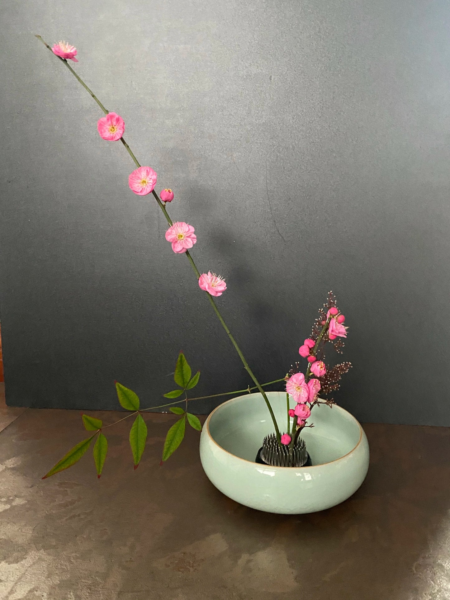 Japanese Ikebana Kenzan Needle Flower Base Brass Holder Spiky Frog Fixed Tools Floral Arrangement Copper Pin