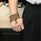 Buddhist 8mm 108 Natural Green Sandalwood Prayer Malas Bracelets Fragrant Wooden Verawood Beads Necklace BRO933