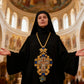 New 2026 Greece Orthodox byzantine Church Jewelry pectoral Cross Necklace Jesus Long Chain Religious icon Christian Gift Priest