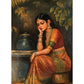 Hindu God Spiritual Serene Forest Temple Scene Indian Nature&Wildlife Poster Canvas Painting Wall Art Pictures Home Decor