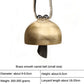 Copper Handmade Chimes Tibetan Buddhist Meditation Bells Sound Healing Professional Percussion Instruments Outdoor Wind Chimes