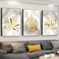 3pcs Arabic Calligraphy Canvas Art Prints, Minimalist Wall Decor for Living Room, Bedroom, Home Unframed Poster Wall Decor