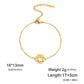 Skyrim Star of David Map Charm Bracelet Women Men Stainless Steel Adjustable Box Chain Bracelets Jewish Jewelry Gift Wholesale
