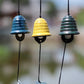 Japanese Wind Chimes Cast Iron Wind Bells Hanging Pendant Feng Shui Good Luck Temple Wind Bells Outdoor Home Garden Decoration