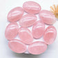 53MM Natural Rose Quartz Palm Hot Compress Massage Crystal Pink Stone Reiki Healing Eliminating Fatigue Home Decoration Gift