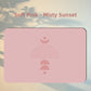 Natural Rubber Yoga Mat Small Size Meditation Pad Professional Flat Support Knee Pad Anti-Slip Yoga Inverted  Pad