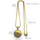 Bible Verse Cross Rhinestones Chain Necklace for Women Men Stainless Steel Spanish Our Father Medal Lord's Prayer Jewelry Gift