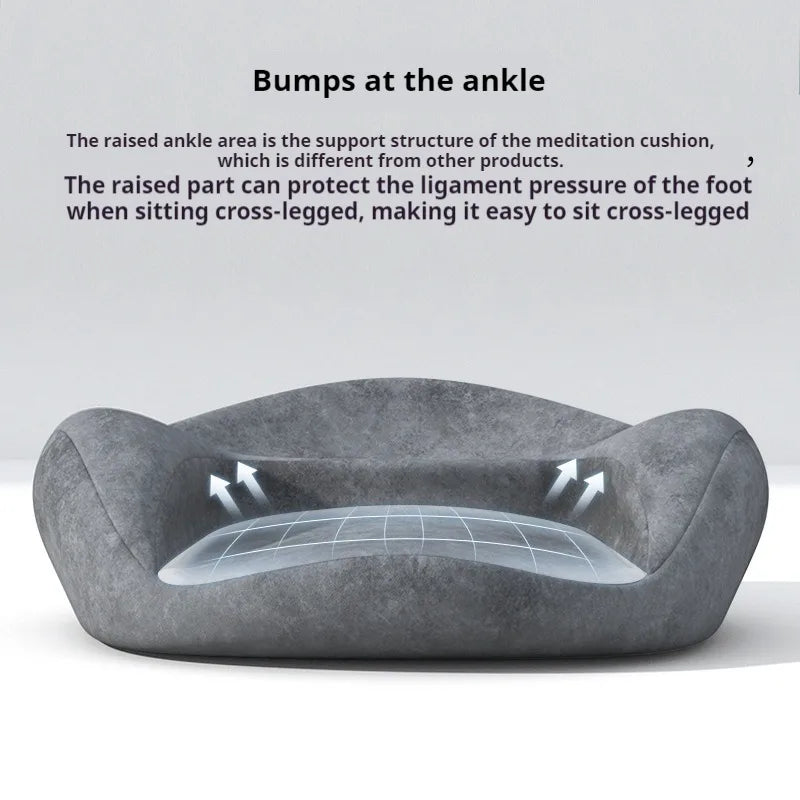 Cushion-Floor Pillow For Women Large Comfortable Meditation Cushion Foam Floor Cushion Seating For Adults-Premium Yoga Pillow