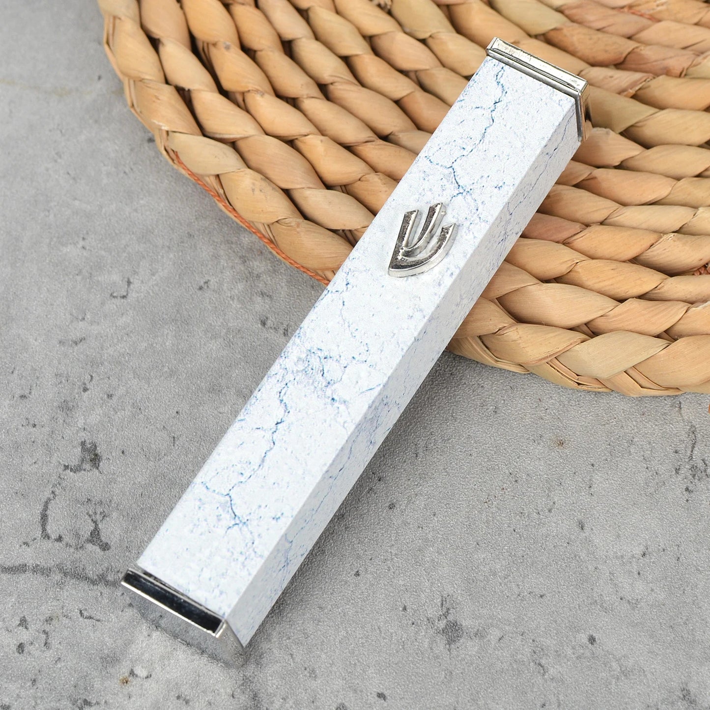 Judaism Mezuzah Holy Market Shema Blessing Hebrew Jew Home Decorations Accessories Metal Israel Gift 15CM